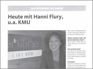 <h4 class="presse-titel">Live now. Tu dir was Gutes.</h4> aareinfo (Mitarbeiterzeitung Migros Aare), November 2011